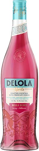 Delola Spritz Bella Berry Vodka Cocktail
