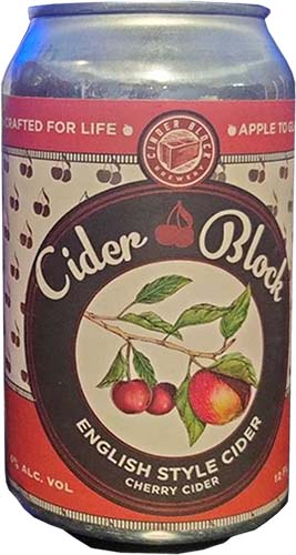Cinder Block Cherry Cider 6pkc