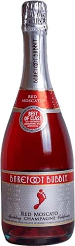 Barefoot Bubbly Sweet Red Champagne Sparkling Wine 750ml