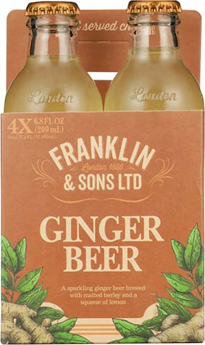 Franklin & Sons Ginger Beer Bottle