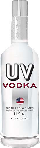 Uv Vodka Straight 750ml