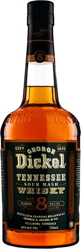 George Dickel No. 8 Sour Mash Tennessee Whisky