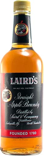 Lairds Straight Apple Brandy 750ml