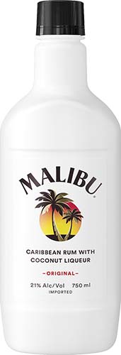 Malibu Rum Plastic