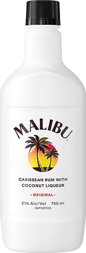 Malibu Rum 750ml (plastic)