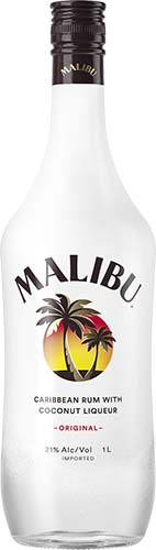Malibu Caribbean Coconut Rum 1ltr