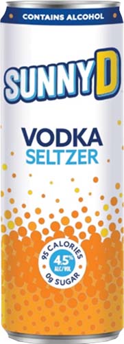 Sunny D Vodka Seltzer 12oz