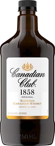 Canadian Club 1858 80pr - Whiskey 750ml