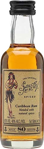 Sailor Jerry                   Spiced Navy Rum    *