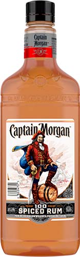 Captain Morgan 100 Proof Spiced Rum 750ml