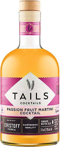 Tails Cocktail Passion Fruit Martini
