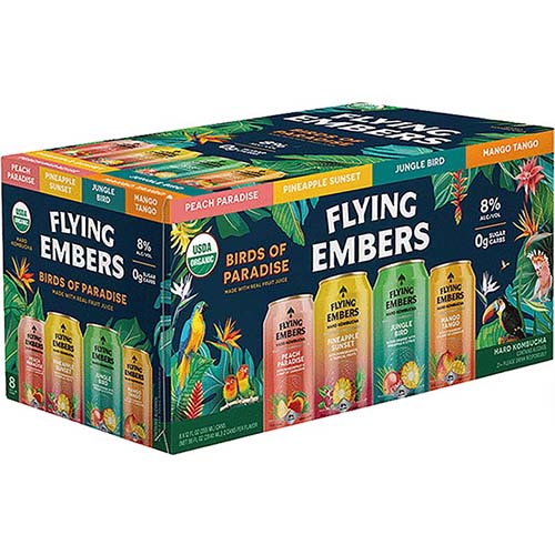 Flying Embers Birds Of Paradise