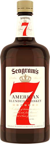 Seagrams 7 Crown American Whiskey 1.75 Liter