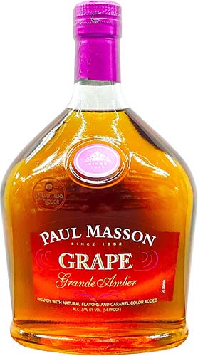 Paul Masson Brandy Grand Amber Grape 750ml Bottle