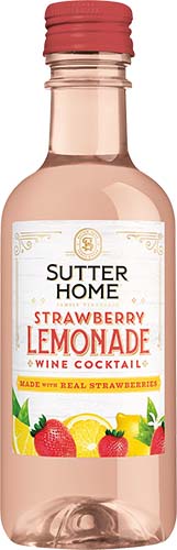 Sutter Home Cktl Strawbr Lemon 6/4/187ml