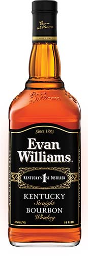 Evan Williams Black Label Bourbon 1.0lt