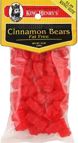 King Henrys Gummy Cinnamon Bears