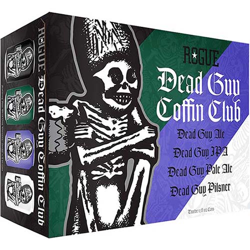 Rogue Dead Guy Coffin Club Variety Can