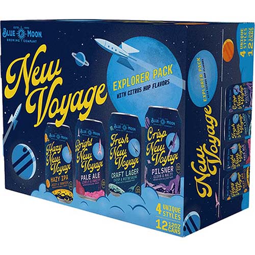 Blue Moon New Voyage Variety Pk Can
