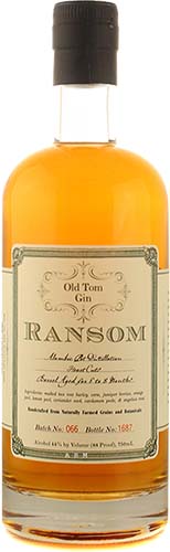 Ransom Old Tom Gin 750ml