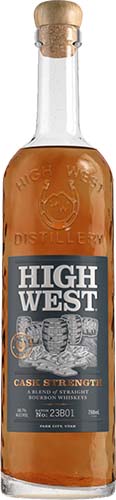 Lj High West Cask Strength Whiskey 750ml 1p