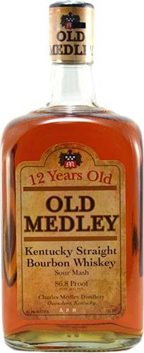 Old Medley 12 Yr Kentucky Straight Bourbon
