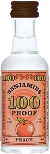 Benjamins Peach Vodka