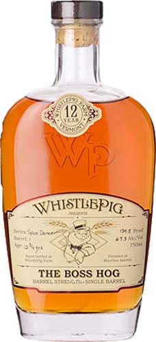 Whistle Pig 12 Year Old Boss Hog Rye Whiskey