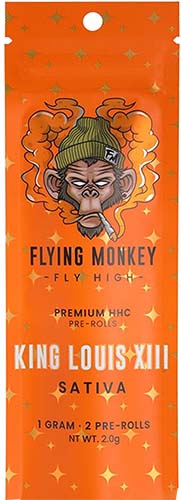 Flying Monkey Premium Hhc Pre-rolls Green Crack