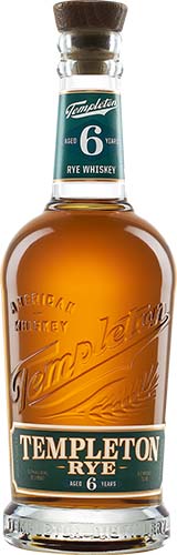 Templeton 6 Year Rye Whiskey 750ml