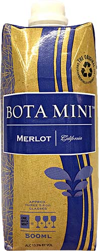 Bota Box Tetra Merlot 500ml