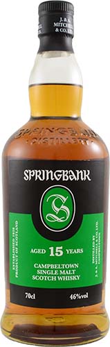 Springbank Single Malt Whisky 15yr