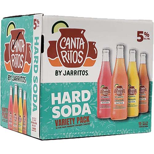 Cantaritos Hard Soda Variety 12pk Bottle