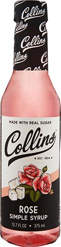 Collins Rose Simple Syrup