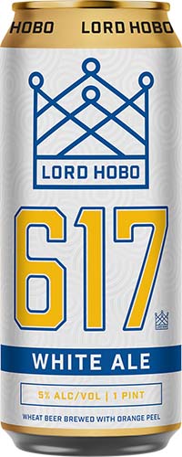 Lord Hobo 617 White Ale 4pk C 16oz