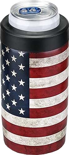 American Flag Can Cooler