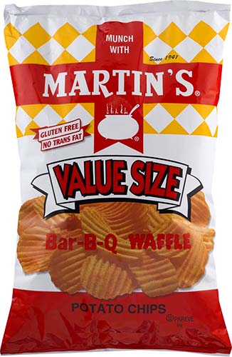 Martin's Bbq Waffle Potato Chips