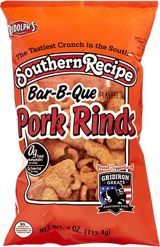 Pork Rinds Hot Barbecue