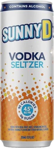Sunny D Variety Vodka Seltzer 4pk Cans