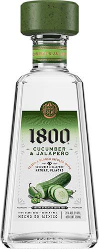 1800 Cucumber & Jalapeno Tequila 750ml