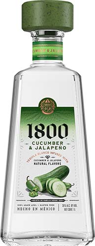 1800 Cucumber & Jalapeno Tequila
