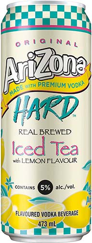 Arizona Hard Lemon Iced Tea^ 12 Pk