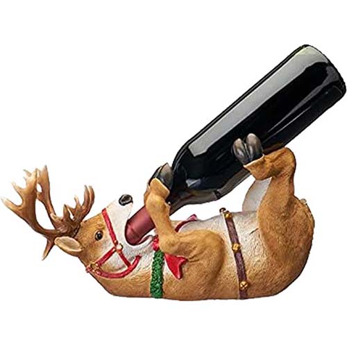 Cmh Reindeer Bottle Holder        T-5771