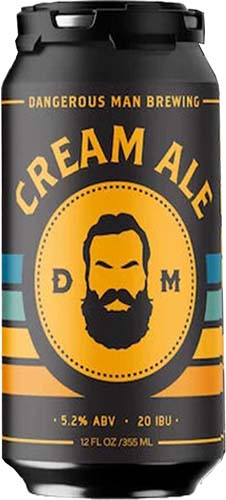 Dangerous Man Brewing Cream Ale 6 Pk Cans