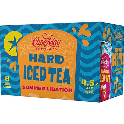 Cape May Hard Tea 6pk Can