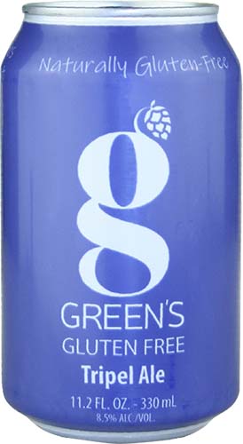 Greens Brewing Gluten Free Tripel Ale 4 Pk Cans
