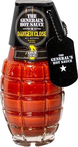 The Generals Hot Sauce Danger Close