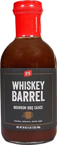 Ps Whiskey Barrel Bourbon Bbq Sauce 18oz