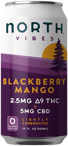 North Blackberry Mango 5mg Thc 4pk