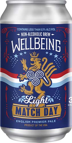 Wellbeing Brewing Match Day Light English Pale Ale 4 Pk Cans